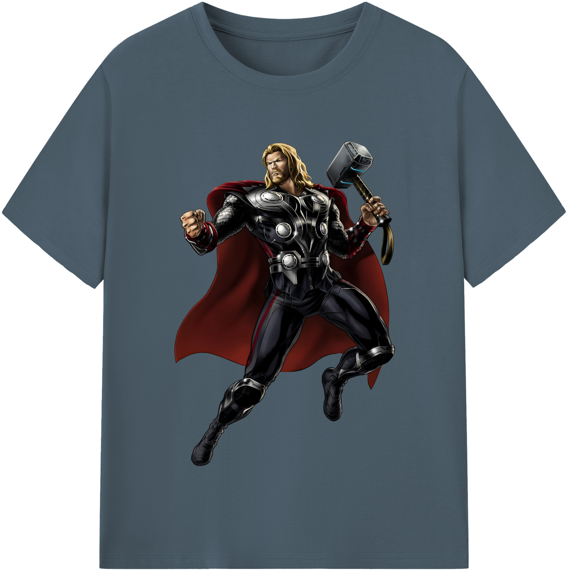 （画像用） アベンジャーズ The Avengers 綿100％半袖Tシャツ（フロントプリント）